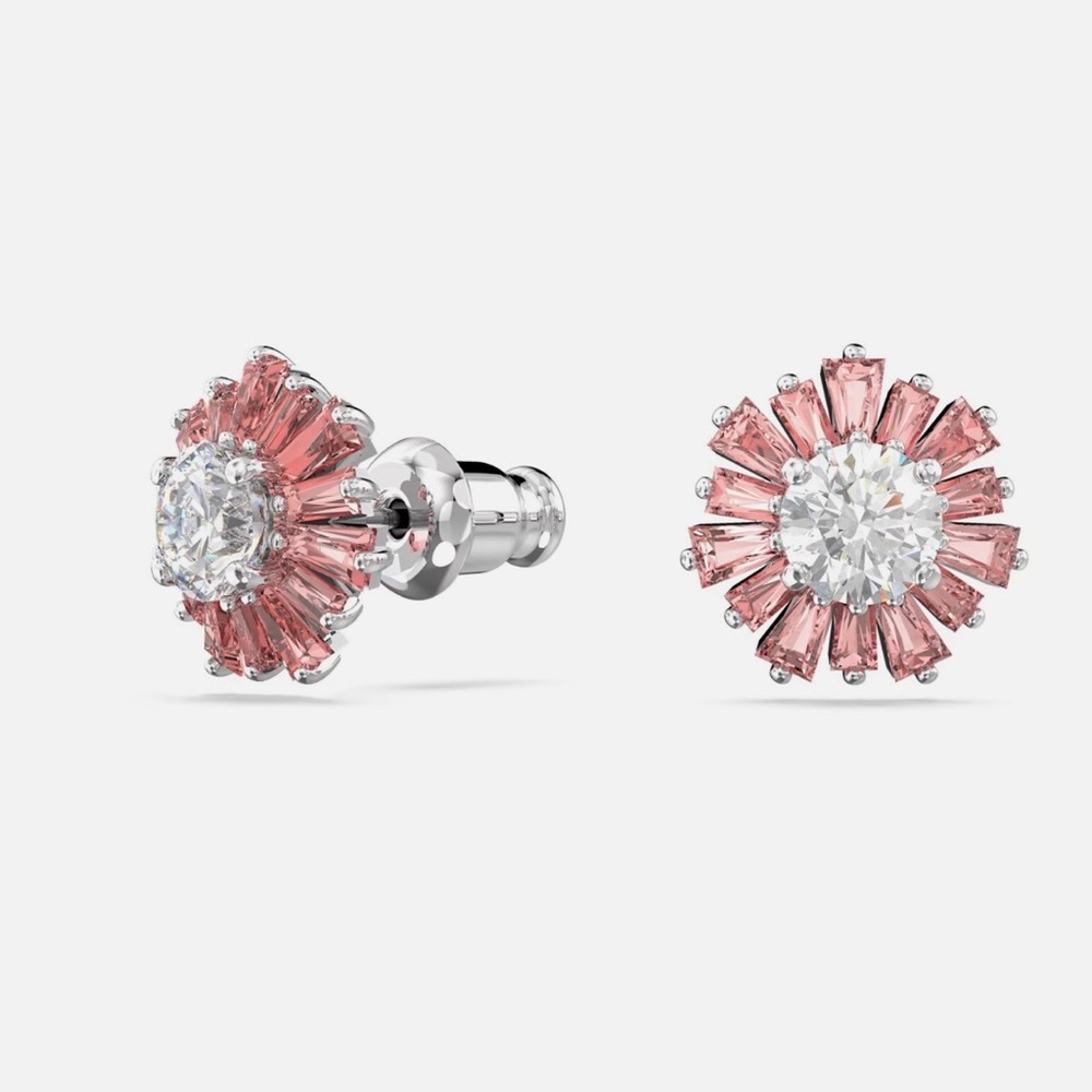 Swarovski Sunshine Bracelet & Earrings set in rose gold & white rhodium plating. - Picture 4 of 15